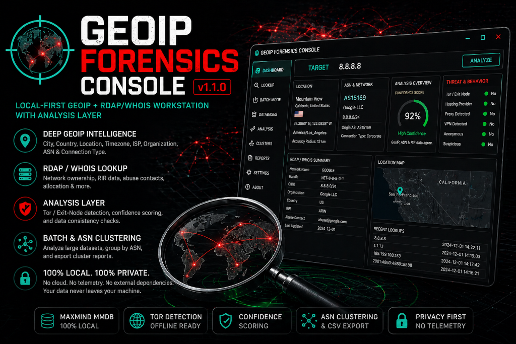 GEOIP Forensics Icon