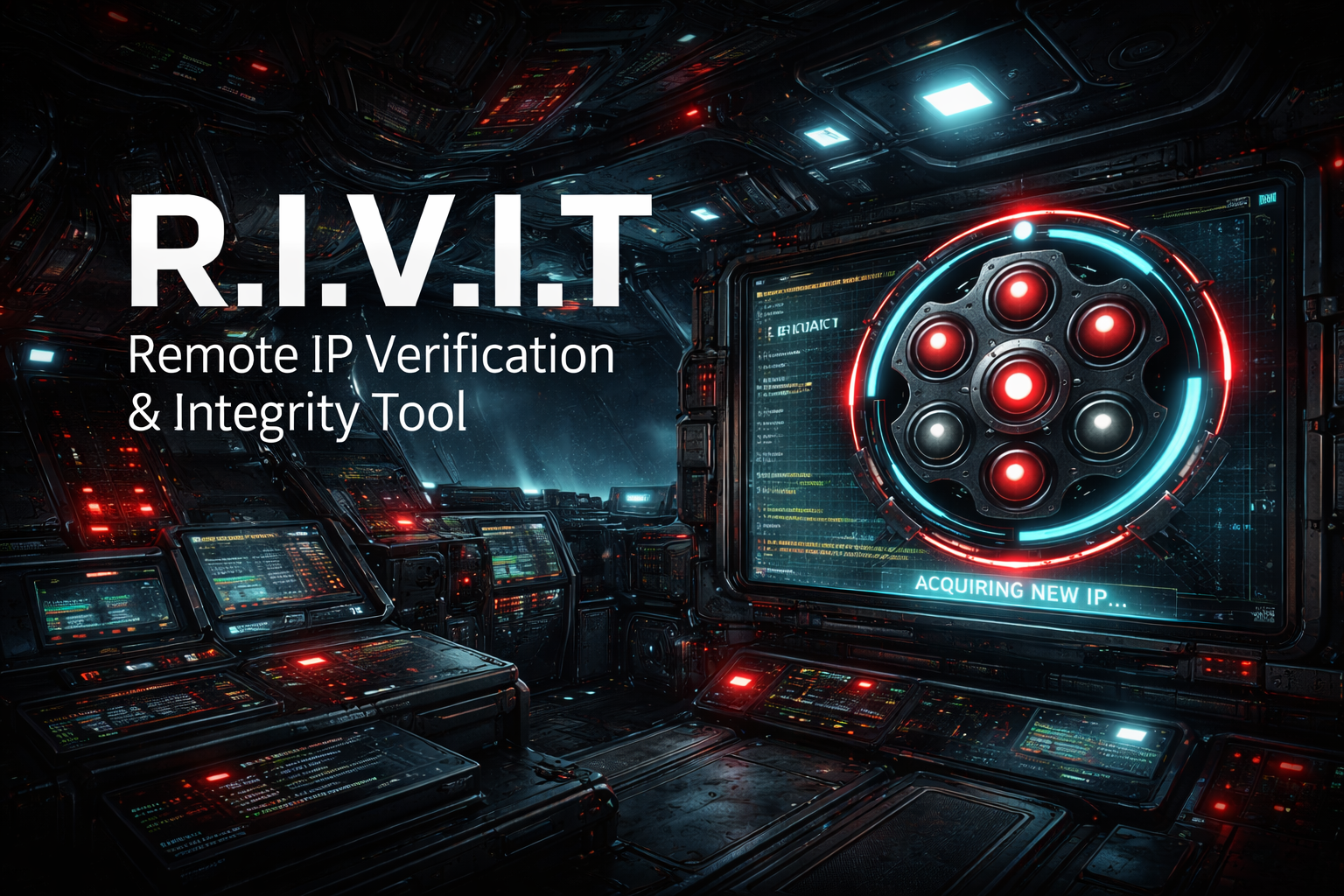 R.I.V.I.T | Remote IP Verification & Integrity Tool (TCM Plugin)
Triggers Tor IP rotation and verifies exit IP changes via Tor SOCKS. Auxiliary plugin page for TCM.