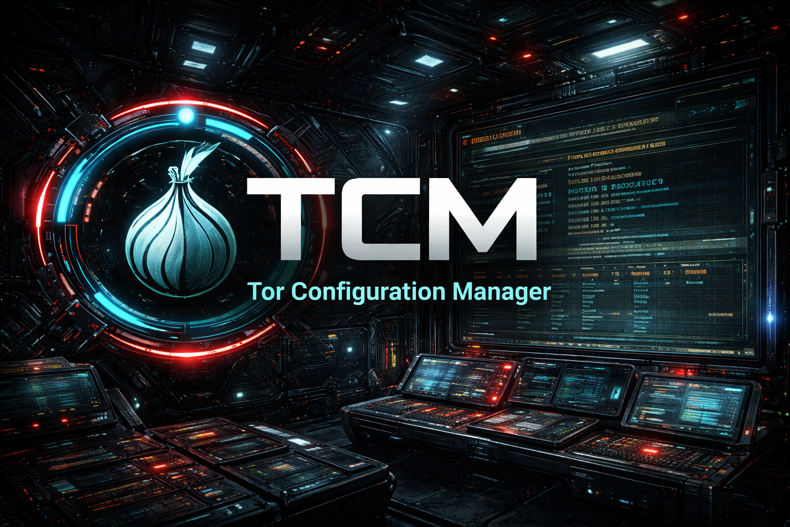 Tor Configuration Manager (TCM)
A clean, hacker-style control panel for Tor. Safe defaults, instant restore, and built-in plugins like Tor IP rotation.