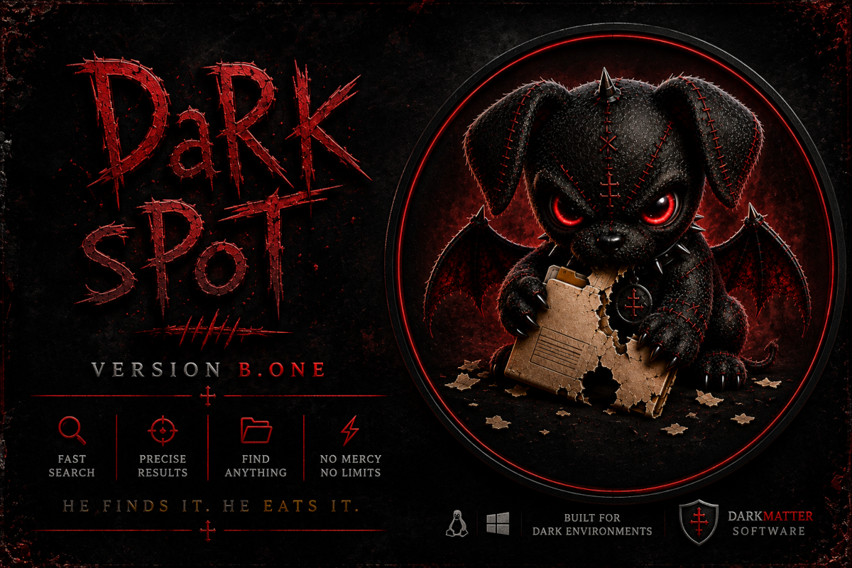 DaRk sPoT Version B.One promotional artwork